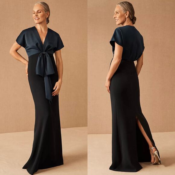 NEW Anthropologie BHLDN x Sachin + Babi Laurana Dress in Navy Size 0